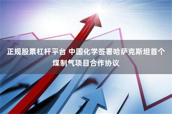 正规股票杠杆平台 中国化学签署哈萨克斯坦首个煤制气项目合作协议