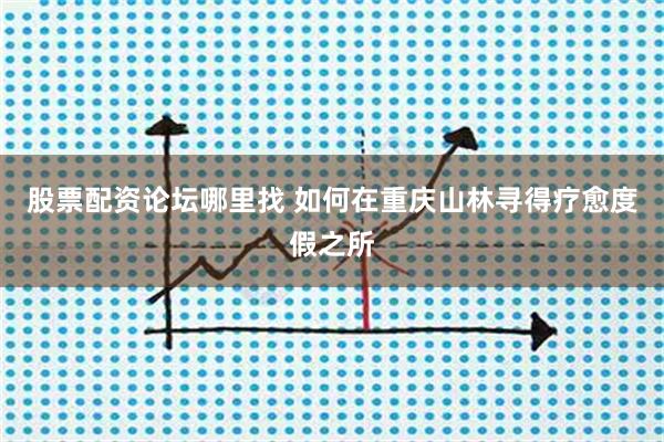 股票配资论坛哪里找 如何在重庆山林寻得疗愈度假之所